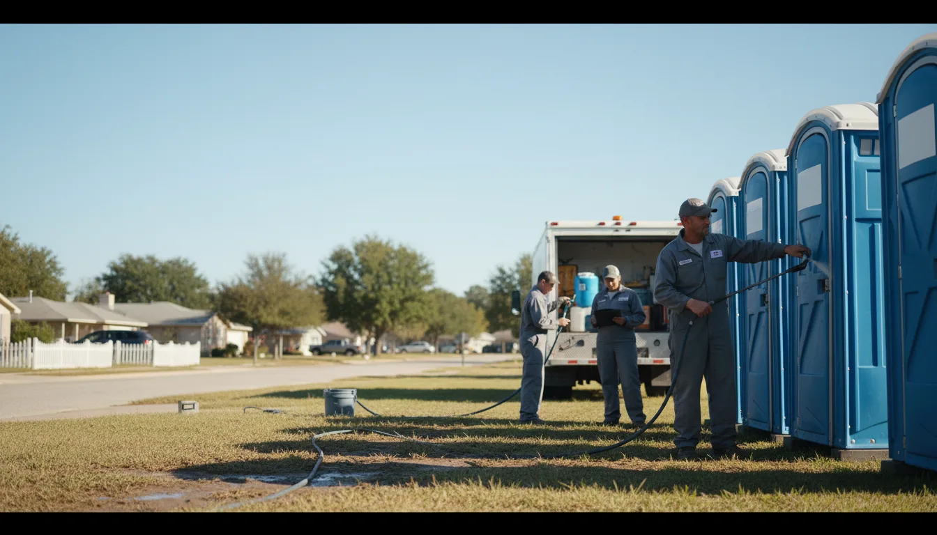 Long-Term Portable Toilet Rental in Hoyleton, IL near me